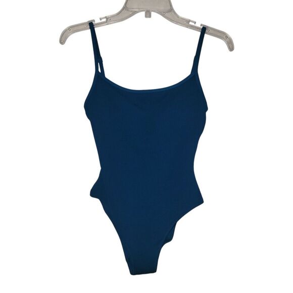 Aerie Teal One-Piece Swimsuit with Spaghetti Straps - Picture 1 of 5